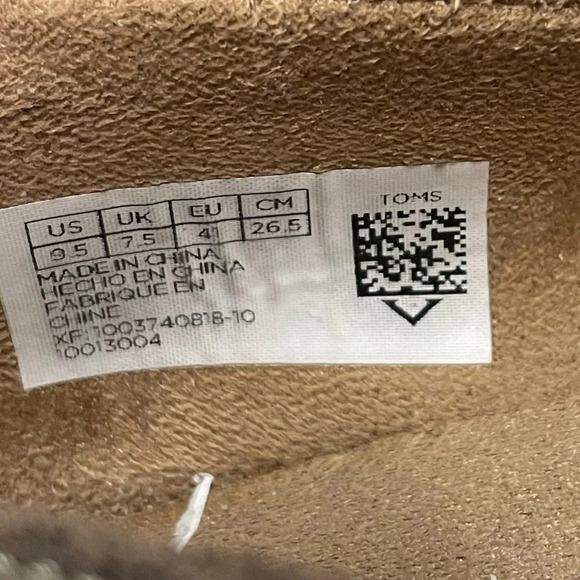 TOMS Shaye Booties Dusty Gold Star Women’s size 9.5 - Picture 7 of 8